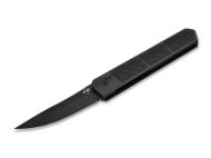 Boker Plus USA Kwaiken Automatic Knife Black (3.35" Black D2)