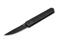 Boker Plus USA Kwaiken Automatic Knife Black (3.35" Black D2)