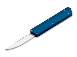 Boker Plus USA Kwaiken D/A OTF Automatic Knife Blue D2 Switchblade