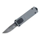 Boker Plus USB Gray D/A OTF Automatic Knife Blackwash