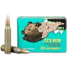 Brown Bear .223 Rem Ammo 55 Grain FMJ Lacquered Case 500 Rounds