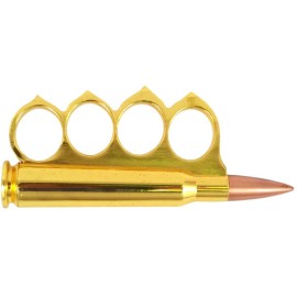 Bullet Brass Knuckles Paperweight