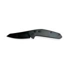 CNC Precision Black Tactical Side Opening Automatic Knife Black Sheeps Foot