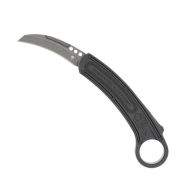 CobraTec Black Karambit Auto, 2.75" D2 Blade, Aluminum Handle