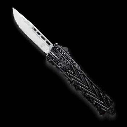 CobraTec CTK-1 D/A OTF Auto, 2.75" D2 Drop Blade, Aluminum Handle Black