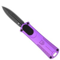 CobraTec California 952 Purple D/A OTF Automatic Knife D2 Dagger