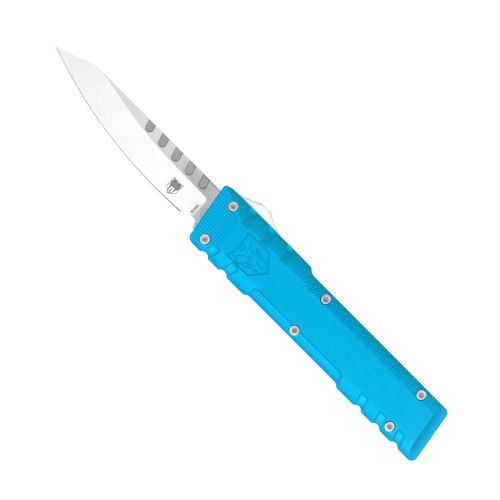 CobraTec Gentlemen Blue D/A OTF Automatic Knife Sheepsfoot