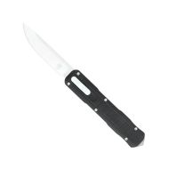CobraTec Raptor Black Auto, 3.13" D2 Blade, Aluminum Handle