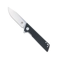 CobraTec Riptide D2 Liner Lock, 3.00" D2 Drop Blade, G10 Handle Black