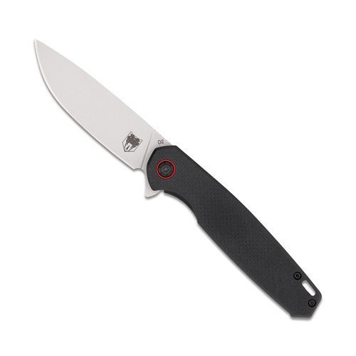 CobraTec Talon Liner Lock, 3.18" D2 Drop Blade, G10 Handle Black