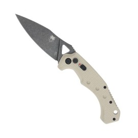 CobraTec Tan Ryker, 3.75" Auto D2 Blade, Tan G10 Handle TANAFRYK