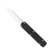 CobraTec Warrior Black Auto, 2.25" D2 Blade, 6061-T6 Handle