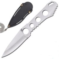 Crisis Untouchables Drop Point Hidden Neck Knife