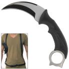 Cut Throat Fixed Blade Survival Outdoors Karambit Knife