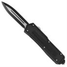 Titan Black D/A OTF Automatic Knife Black Dagger