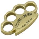 Dalton Global Antique Brass Live Free or Die Free Knuckle Buckle Paperweight