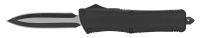 Delta Beast Black D/A OTF Automatic Knife Black Dagger