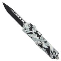 Delta Force D/A OTF Automatic Knife Arctic Camo Drop Point