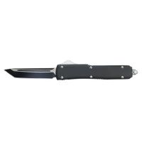 Delta Force D/A Heavy Black OTF Automatic Knife Tanto 2-Tone