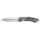 Diablo Switchblade Knife Gray Aluminum (4.25" Satin)