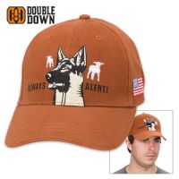 Double Down Always Alert Sheepdog Cap Brown Twill