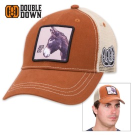 Double Down Donkey Jackass Trucker Cap Hat