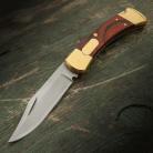 Executive Office Automatic Brown Pocket Knife