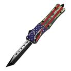 Flying Tigers Shark Mouth OTF Automatic Knife Tanto