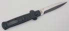Fort Knife Works Arrow Blue Side Opening Automatic Knife D2 Satin Bayonet