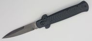 Fort Knife Works Black Arrow Side Open Automatic Knife D2 Black Bayonet