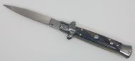 Frank Beltrame 8" Buffalo Horn Stiletto Automatic Knife Swedge