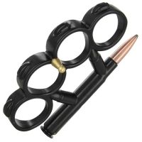 Full Metal Jacket Black Bullet Brass Knuckles