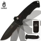 Gerber Tactical Drop Point 06 Serrated Automatic Knife