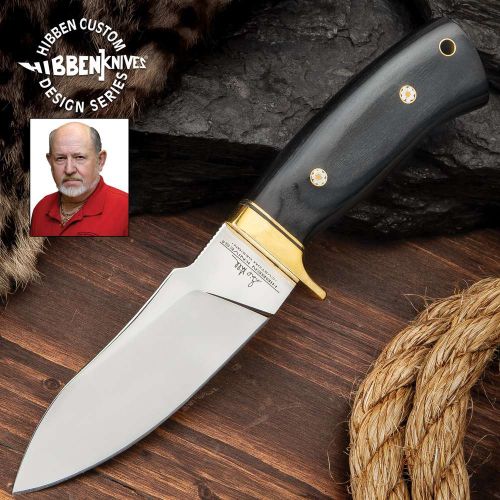 Gil Hibben Chugach Hunter Knife Upswept