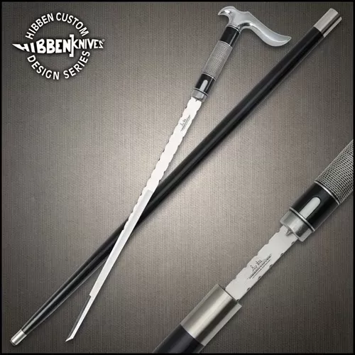 Gil Hibben Custom Hook Sword Cane Walking Stick
