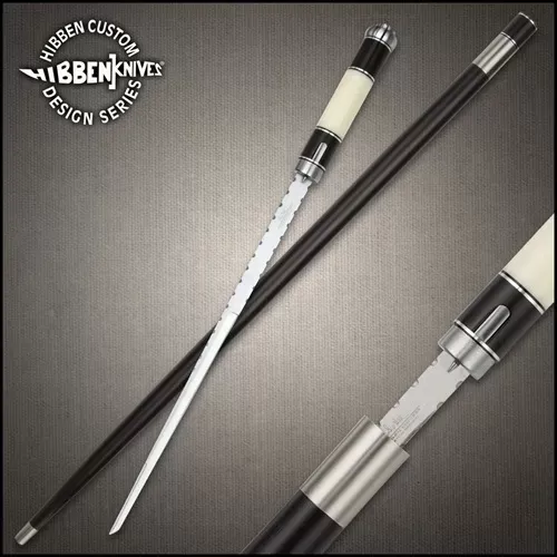 Gil Hibben Custom Tanto Self Defense Sword Cane