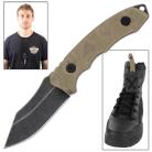 Guard House Tactical Neck Boot Knife