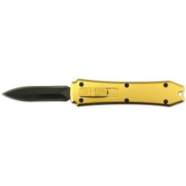 Gold OTF Out The Front Mini D/A Automatic Knife
