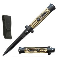 Great Price Black Stag Milano Stiletto Automatic Knife (8.75" Overall)