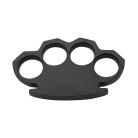 Heavy Black Metal 10 Ounce Brass Knuckle Paperweight