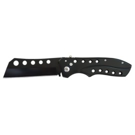 Heavy Clever Knife Black Automatic Switchblade