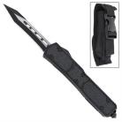 Titan 2 Black D/A OTF Automatic Knife Black Tanto