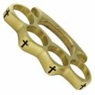 Holy Cross Brass Knuckles Paperweight Duster