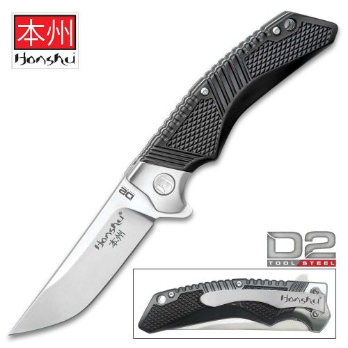 Honshu Sekyuriti Ball Bearing Side Opening Knife D2 Tool Steel