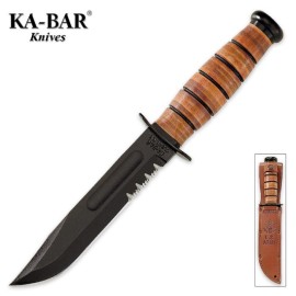 KA-BAR Army Serrated Survival Knife