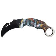 Karambit Automatic Side Opening Knife Robot Love