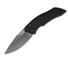 Kershaw Launch 1 Gray Automatic Knife Black Wash