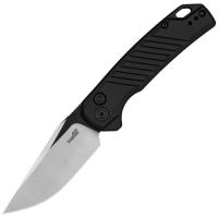 Kershaw Launch 23 Automatic Knife Black Aluminum (3.3" Satin)