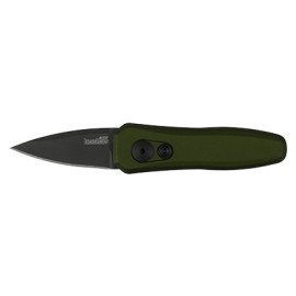 Kershaw Launch 4 OD Green Automatic Knife Black Spear Point