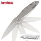Kershaw Leek Assisted Opening Folding Knife Silver